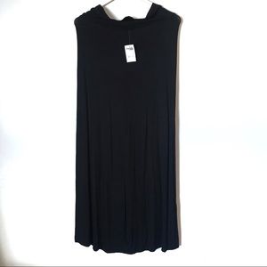 NWT Charlotte Russe Black Maxi Skirt